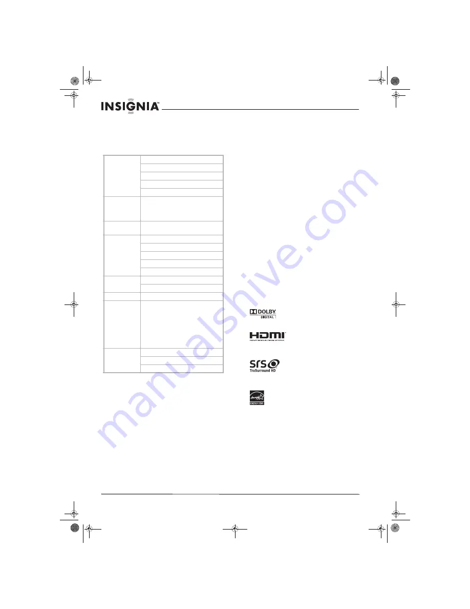 Insignia MT5305 Service Manual Download Page 13