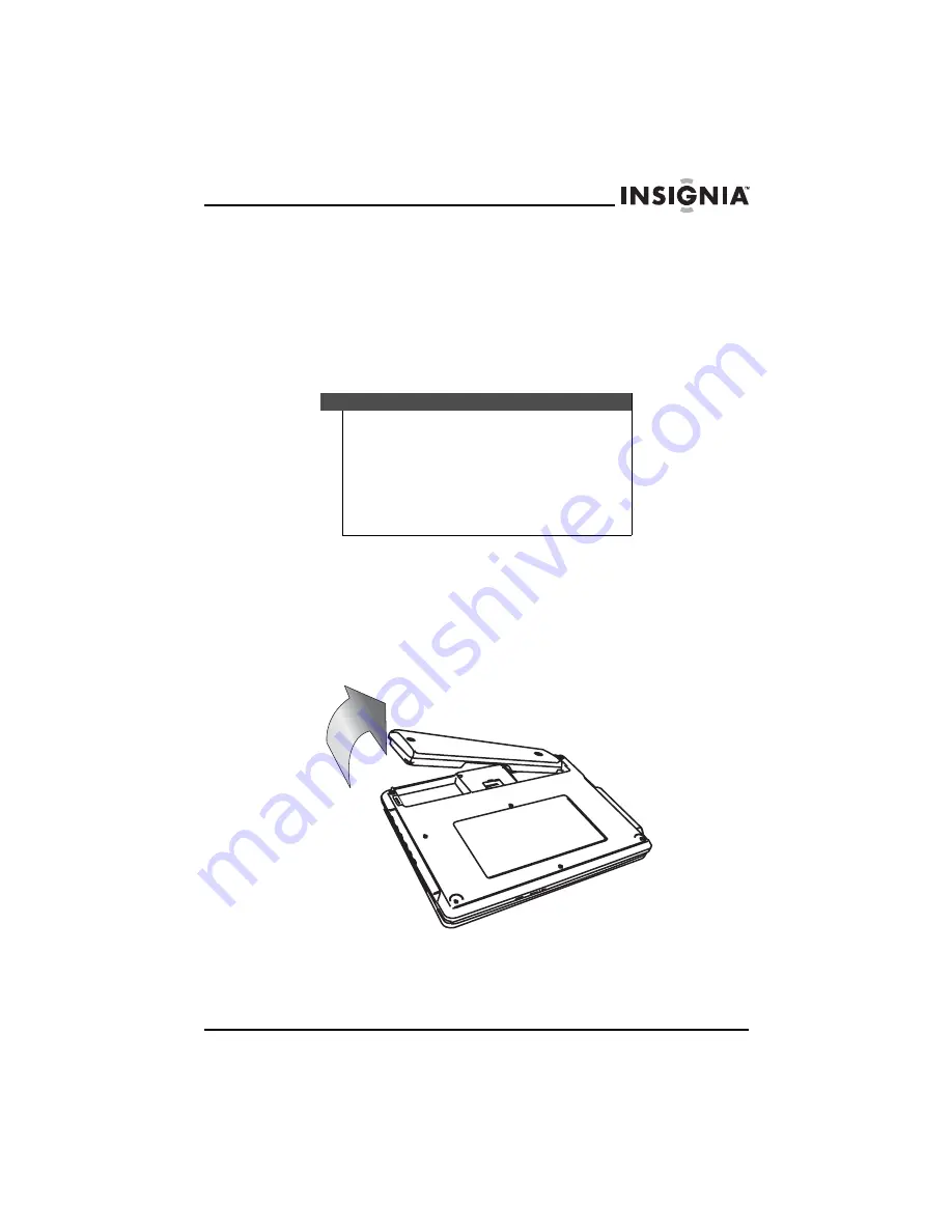 Insignia NS-10PDH (Spanish) Guía Del Usuario Download Page 13