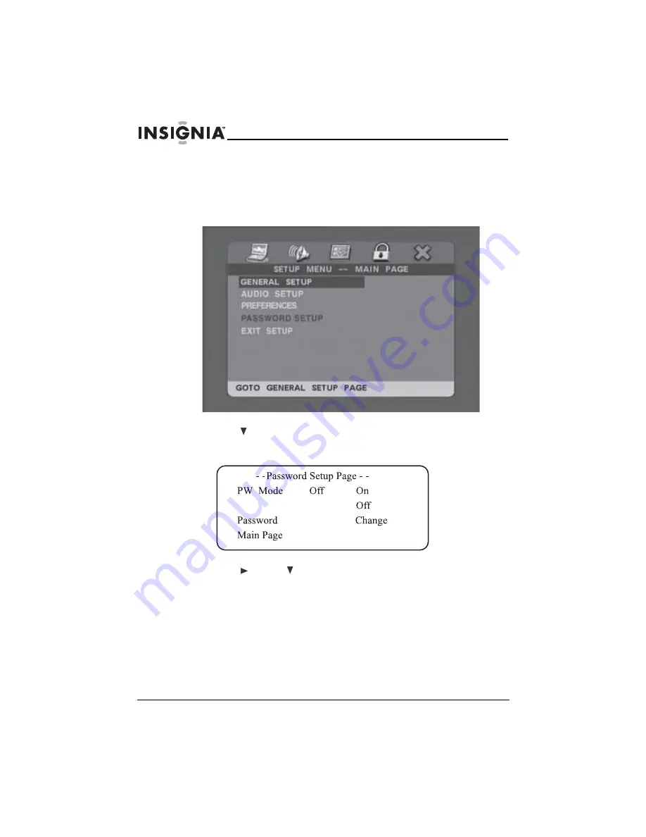 Insignia NS-10PDH (Spanish) Guía Del Usuario Download Page 30