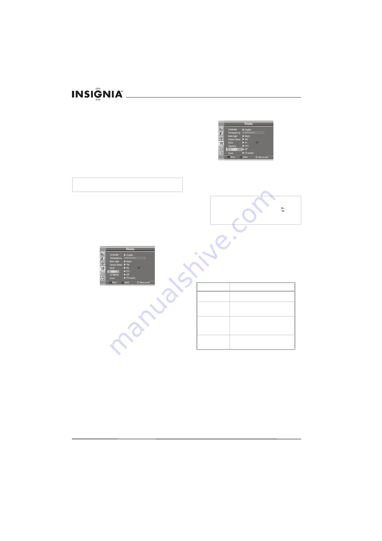 Insignia NS-20WLCD Скачать руководство пользователя страница 36