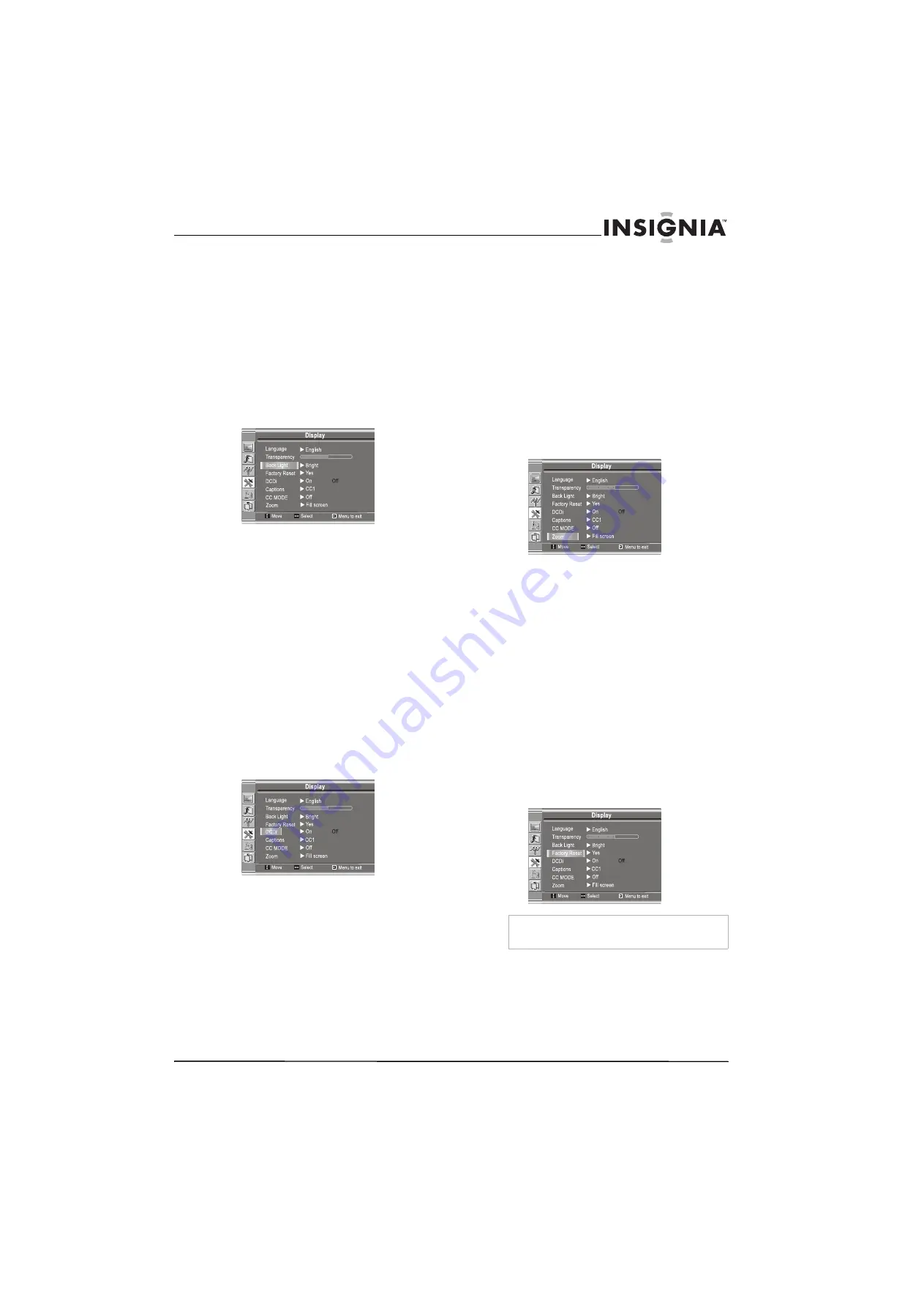 Insignia NS-20WLCD User Manual Download Page 57