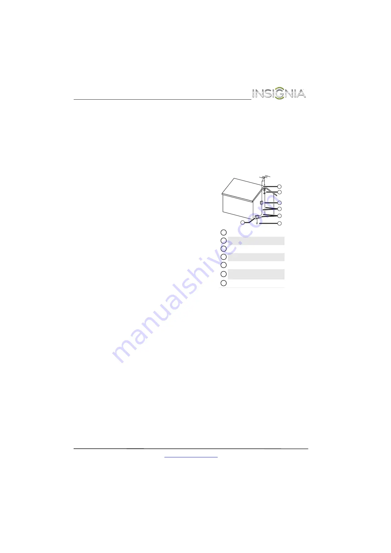 Insignia NS-24L120A13 (Spanish) Guía Del Usuario Download Page 7