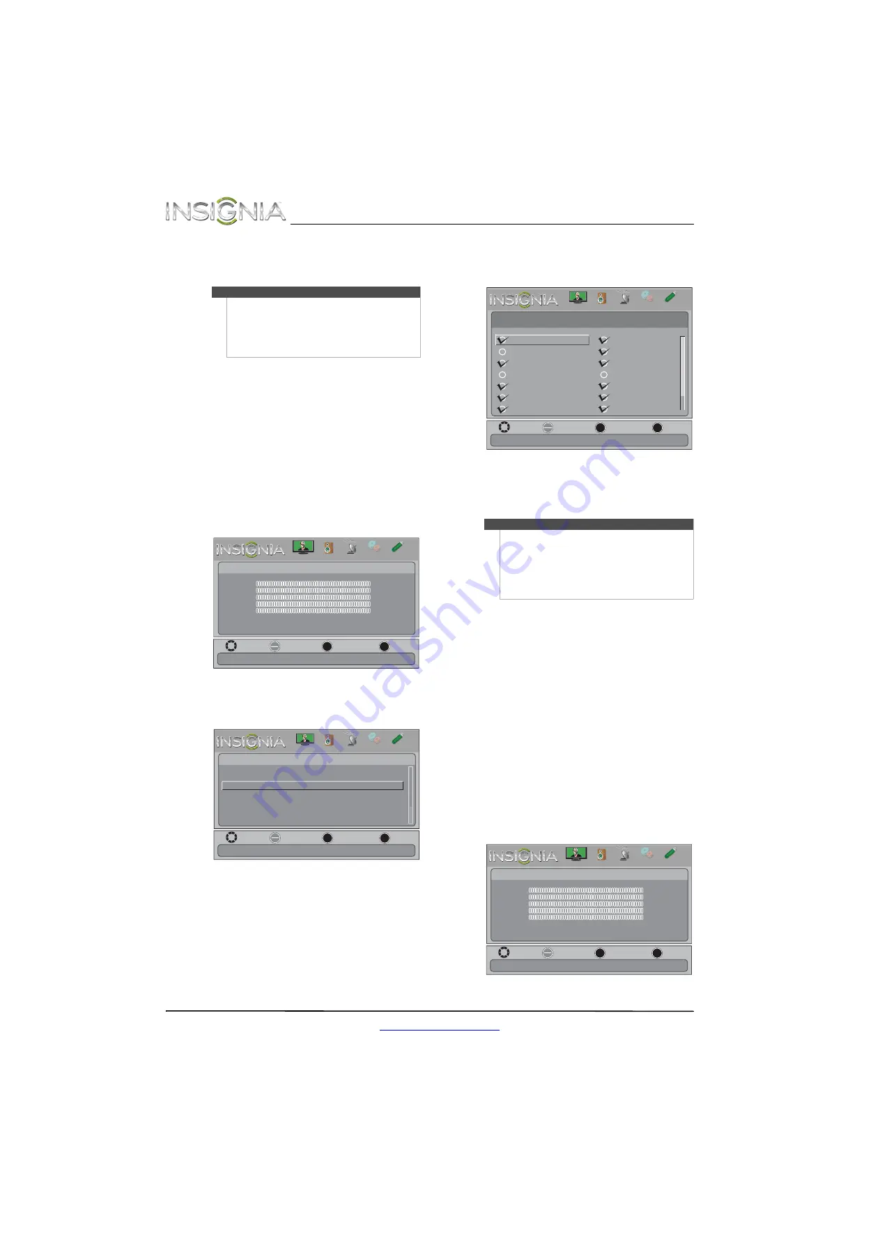 Insignia NS-24L120A13 (Spanish) Guía Del Usuario Download Page 34