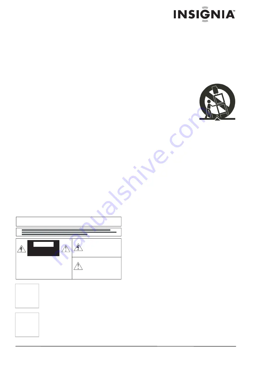 Insignia NS-27FTV User Manual Download Page 2