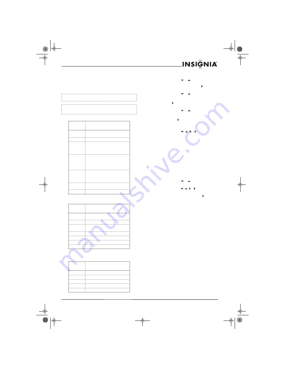 Insignia NS-27LCD Скачать руководство пользователя страница 57