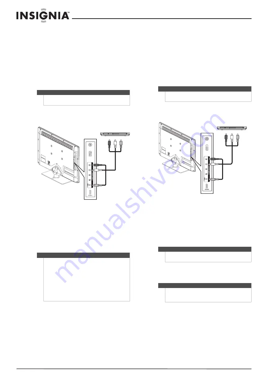 Insignia NS-32E740A12 (French) Manual De L'Utilisateur Download Page 20