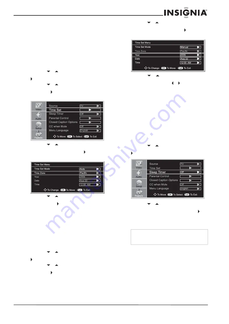 Insignia NS-32LCD User Manual Download Page 65