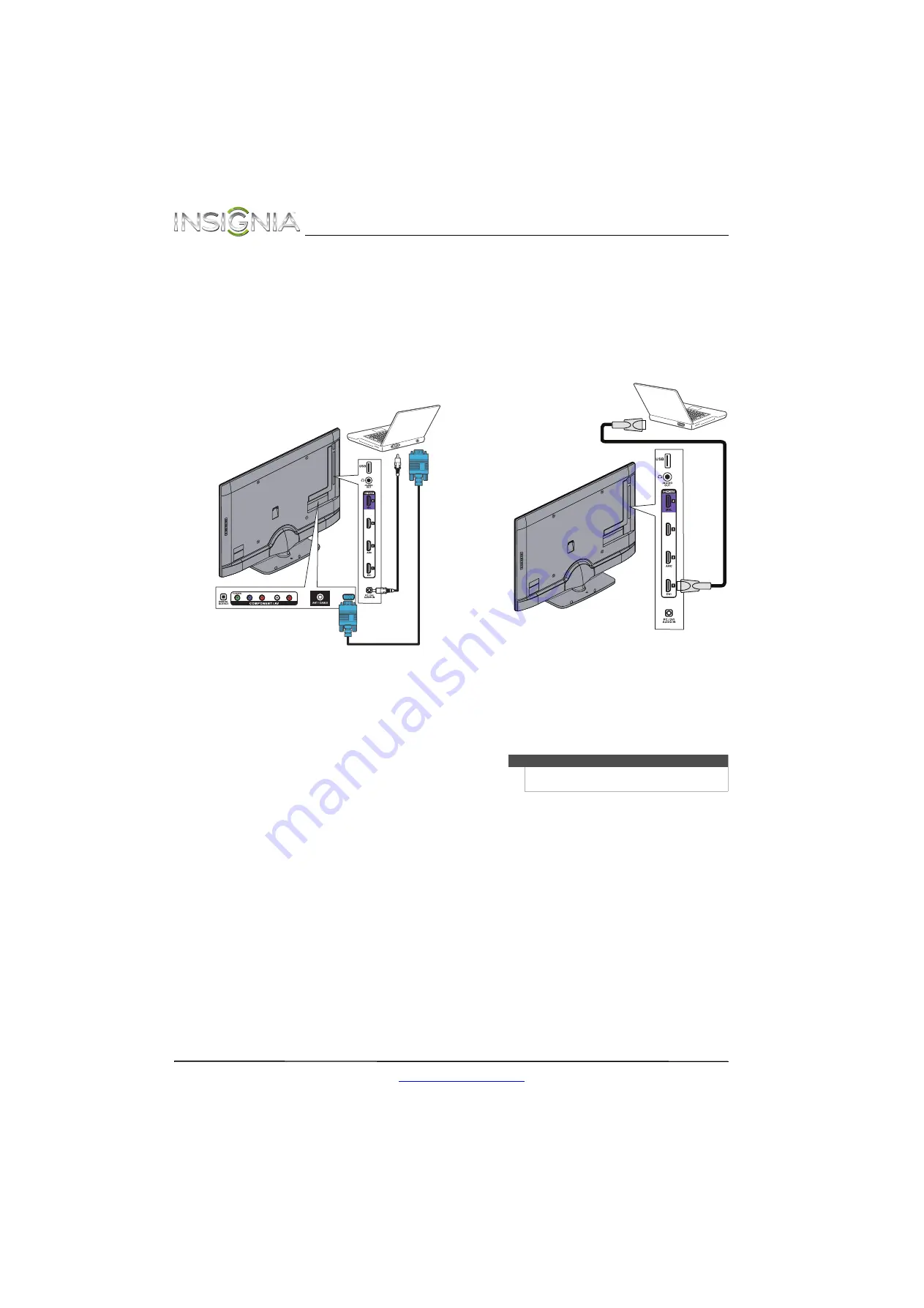 Insignia NS-46E480A13A Скачать руководство пользователя страница 22