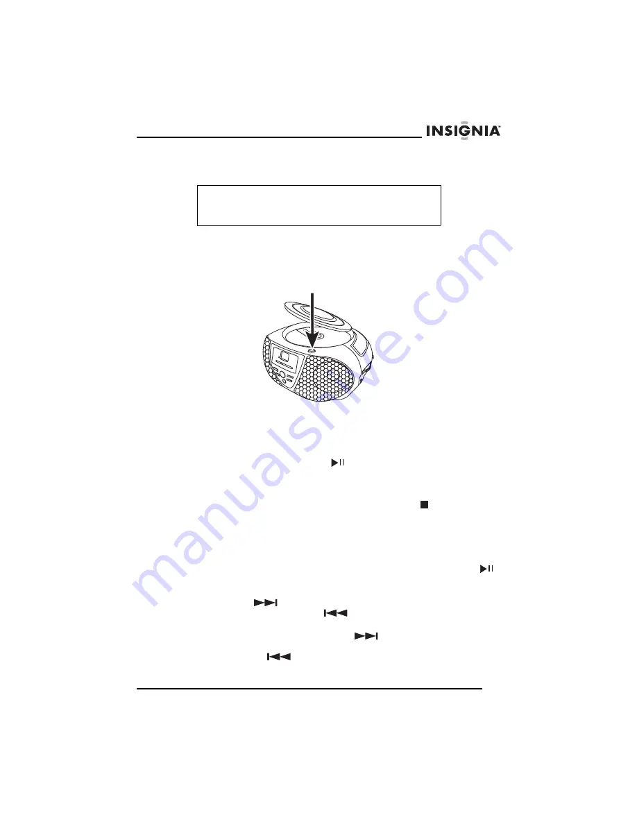 Insignia NS-B2110 Скачать руководство пользователя страница 47