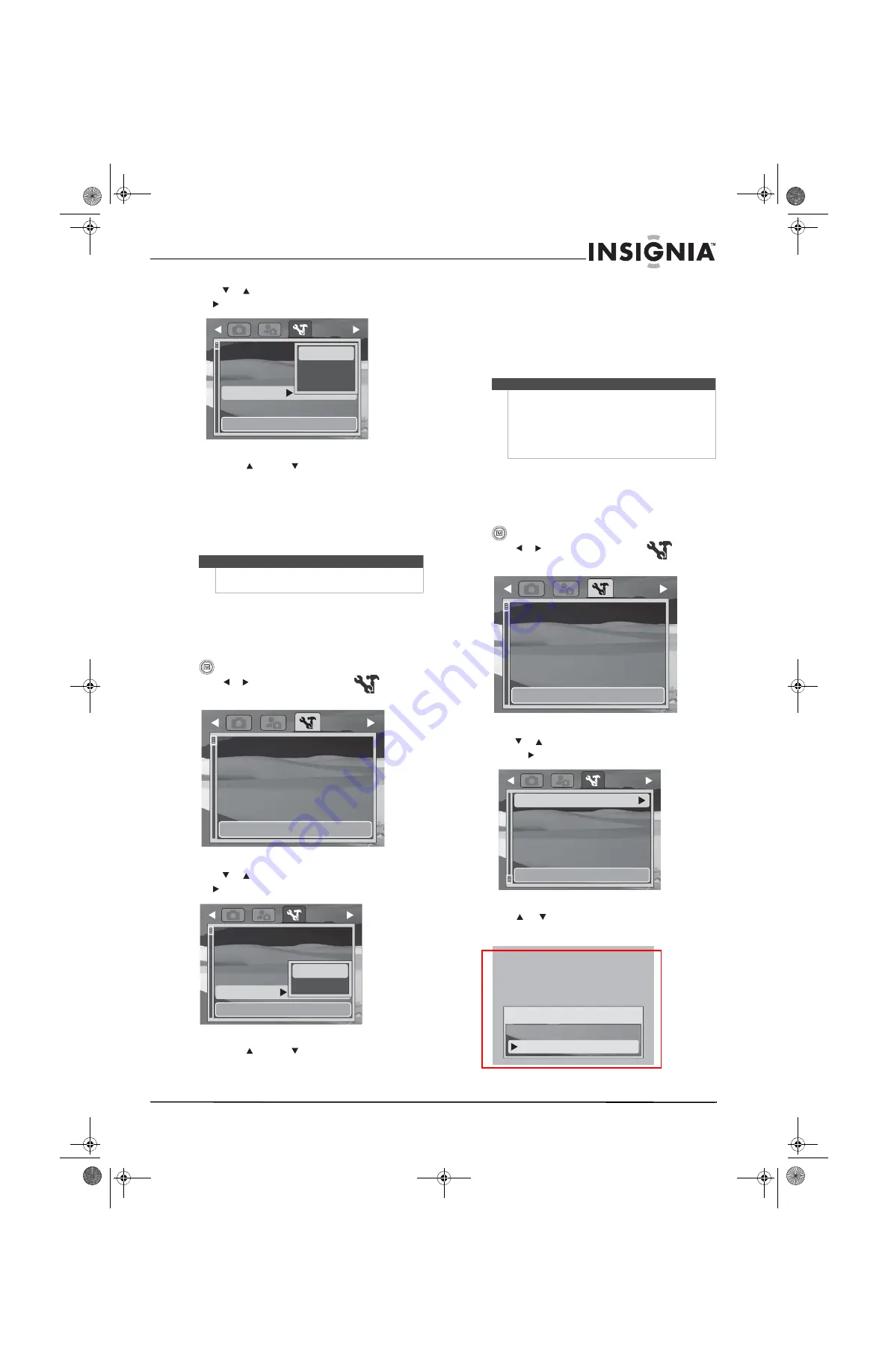 Insignia NS-DSC-10A Скачать руководство пользователя страница 21