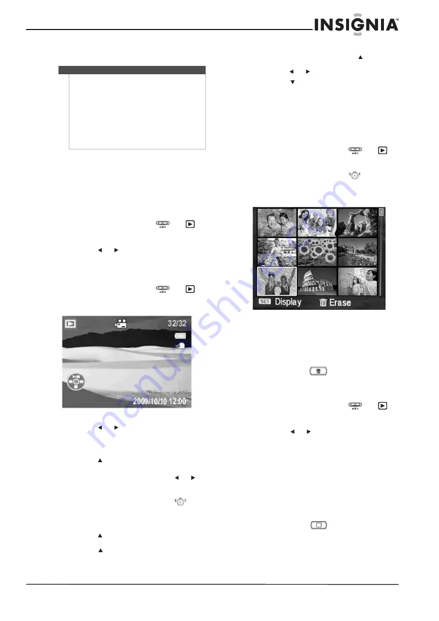 Insignia NS-DSC10SL (French) Manual De L'Utilisateur Download Page 13