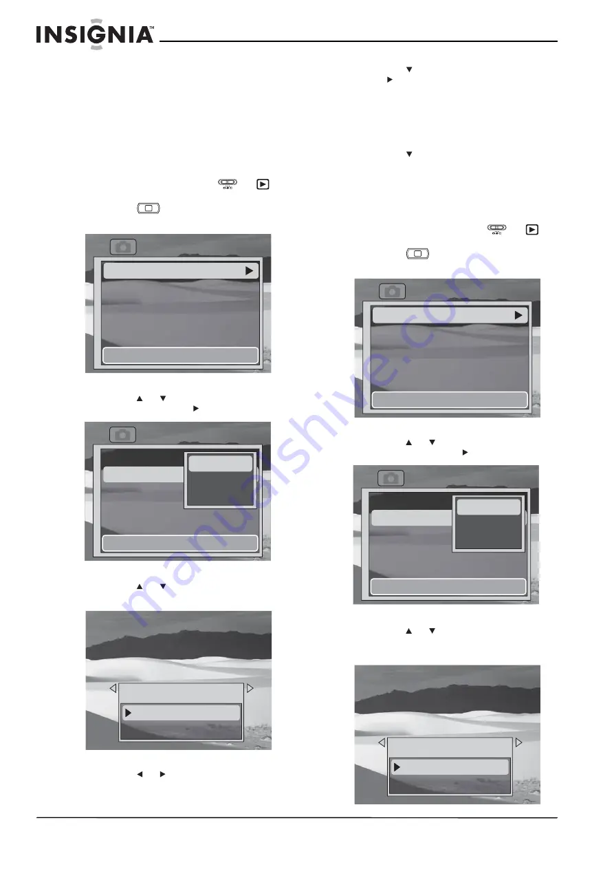 Insignia NS-DSC10SL (French) Manual De L'Utilisateur Download Page 22