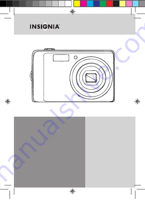 Insignia NS-DSC1112SL Quick Setup Manual Download Page 1