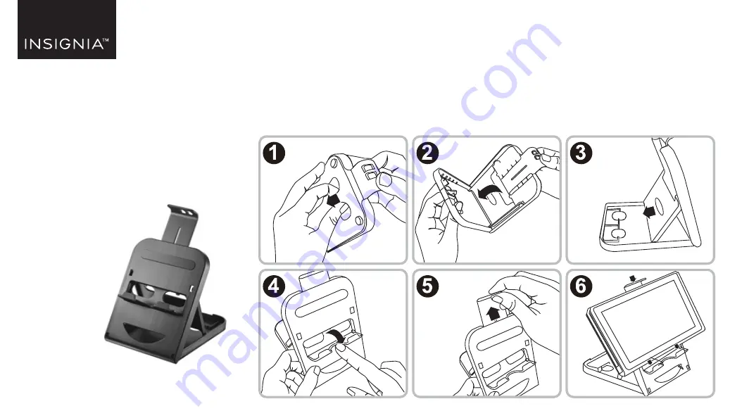 Insignia NS-GNSMPS Quick Setup Manual Download Page 1