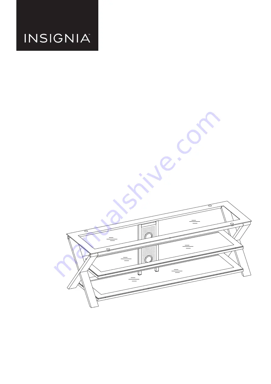 Insignia NS-HF2005 Assembly Manual Download Page 1