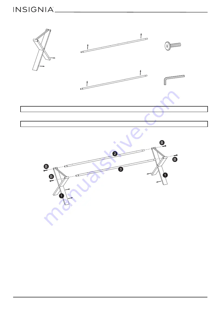 Insignia NS-HF2005 Assembly Manual Download Page 6