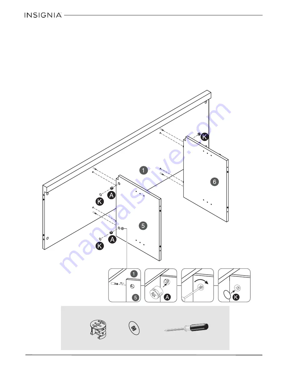 Insignia NS-HWD1761 User Manual Download Page 8