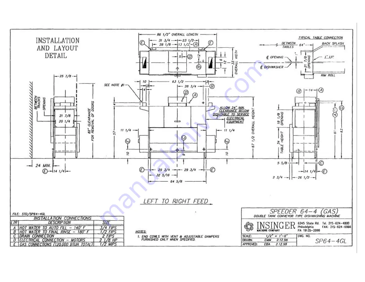 Insinger speeder series Technical Manual Download Page 12