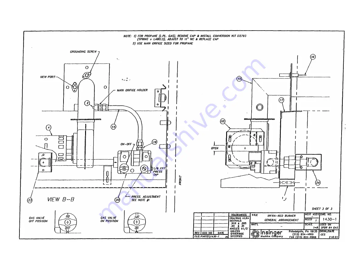 Insinger speeder series Скачать руководство пользователя страница 100