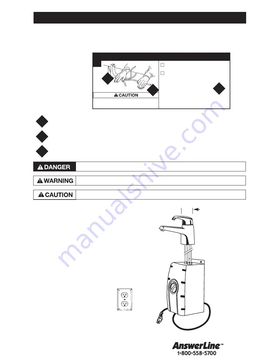 InSinkErator FAUCET Owner'S Manual Download Page 3