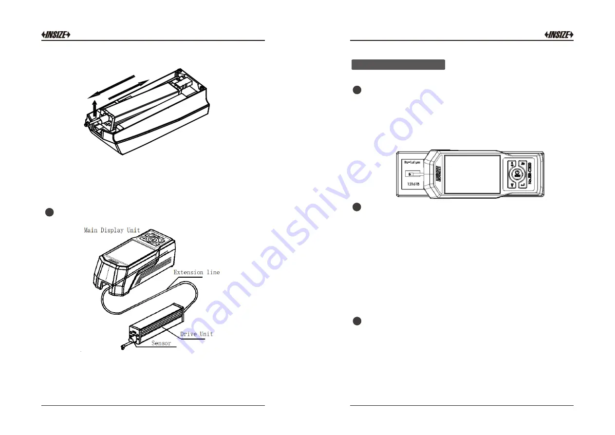 insize ISR-C300 Operation Manual Download Page 5