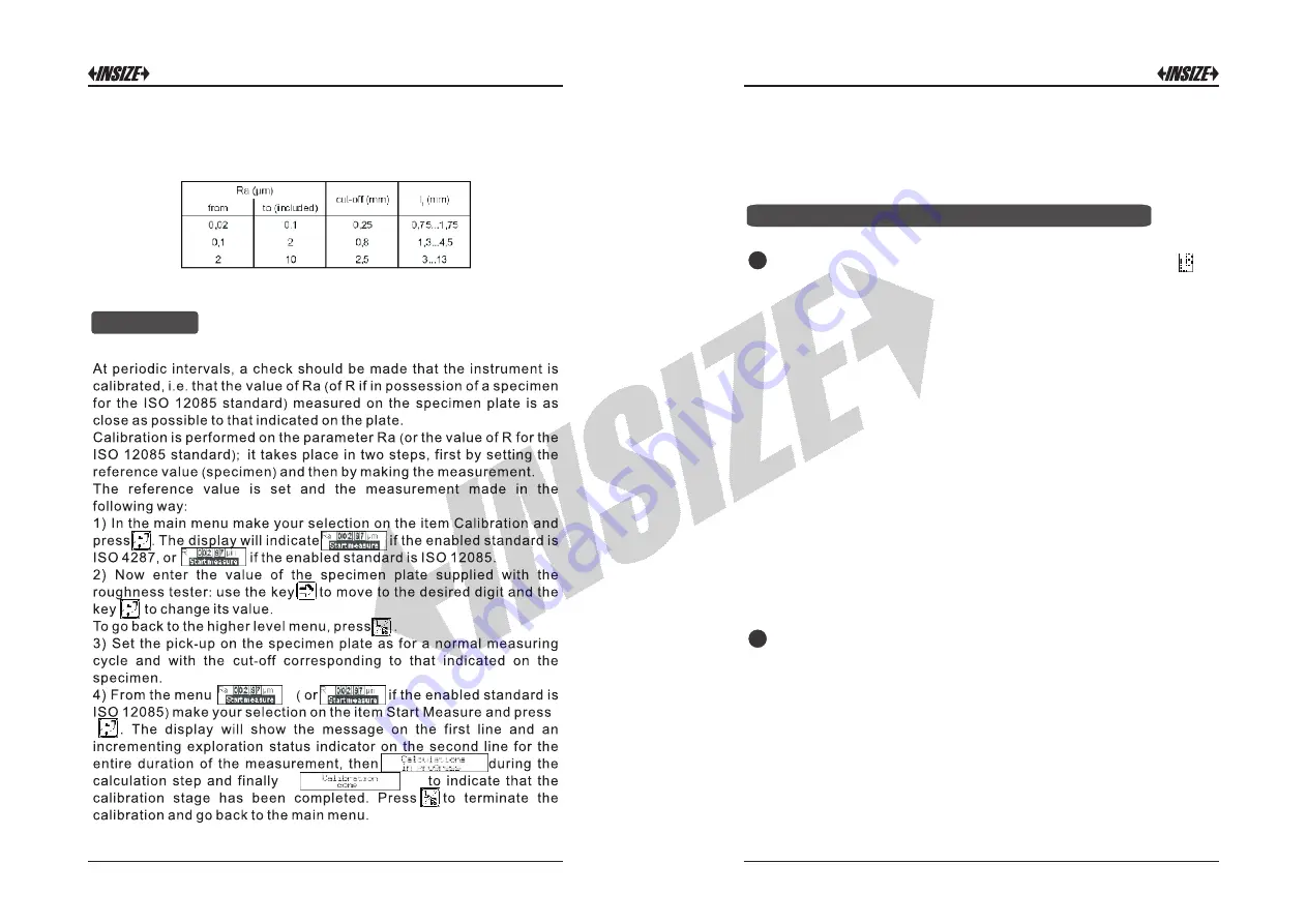 insize ISR-S300 Operation Manual Download Page 9