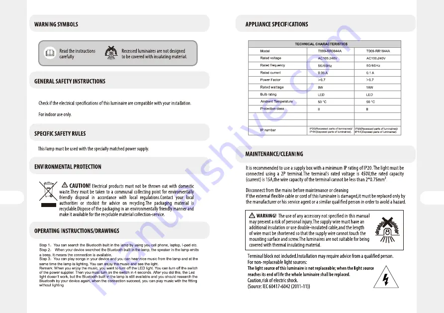 Inspire 3276005681774 Скачать руководство пользователя страница 22