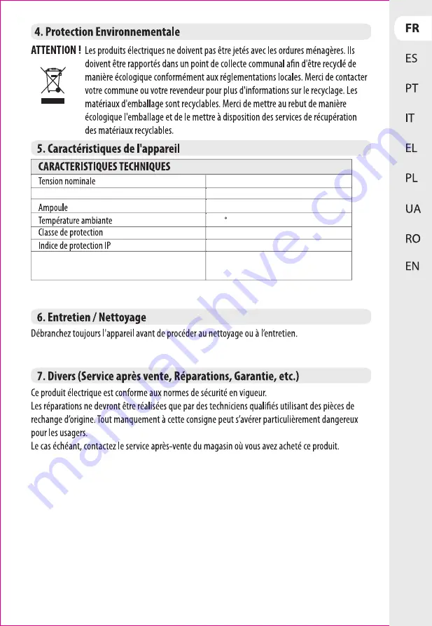 Inspire 3276007275469 Instruction Manual Download Page 5