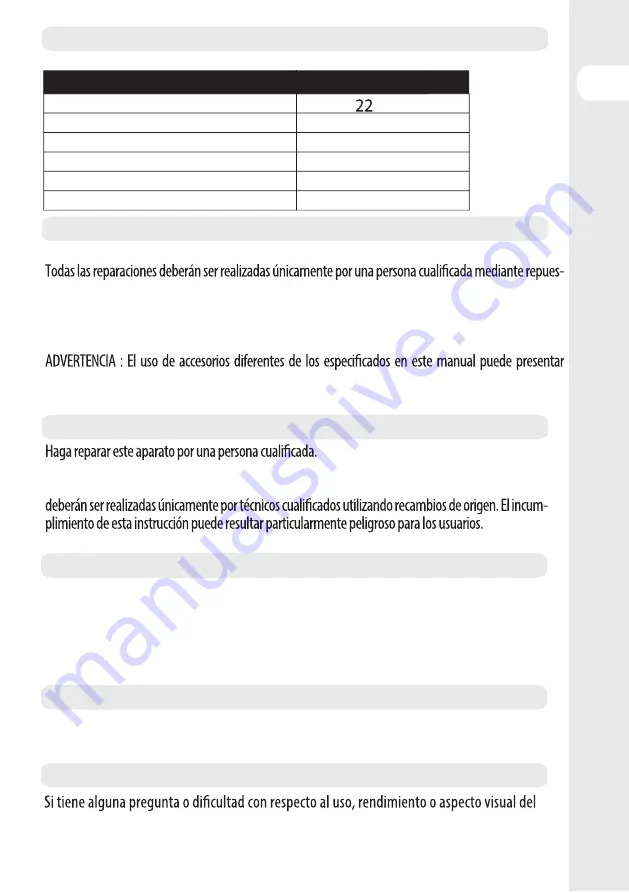 Inspire 3276007333572 Assembly, Use, Maintenance Manual Download Page 7