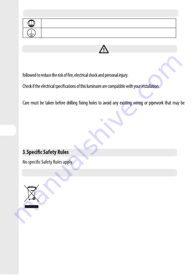 Inspire 3276007333572 Assembly, Use, Maintenance Manual Download Page 22