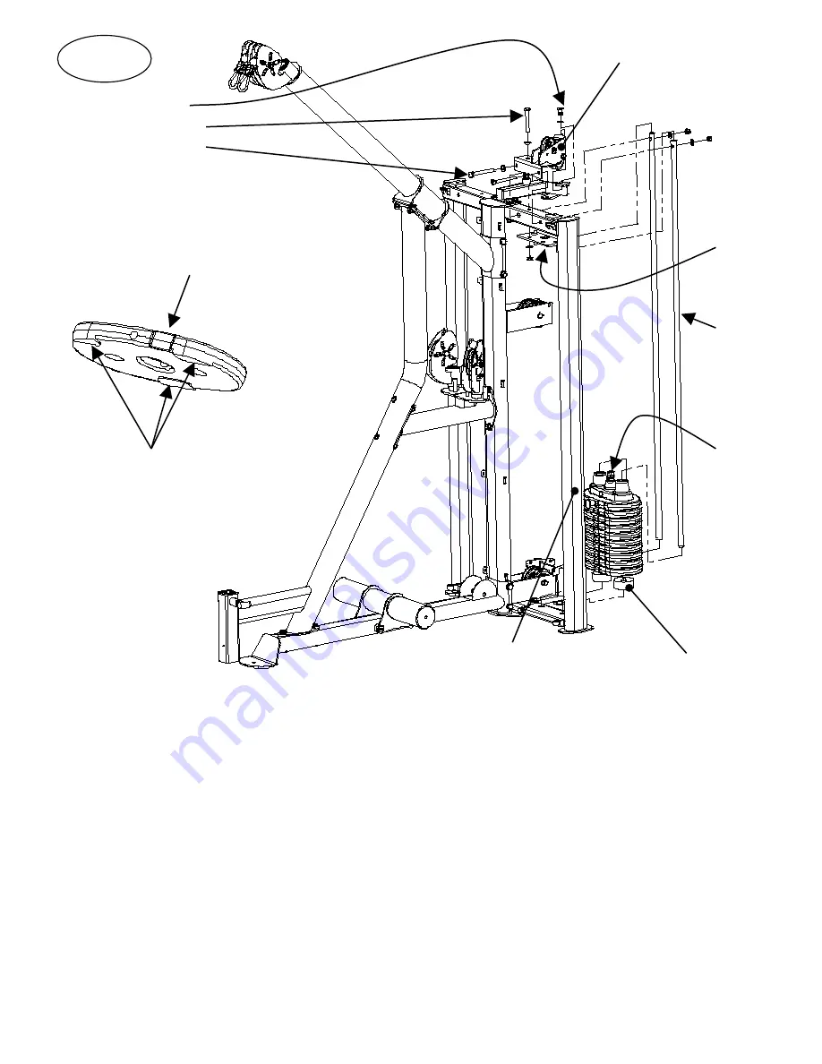 Inspire Dual Lat/Row Assembly & Operation Manual Download Page 13