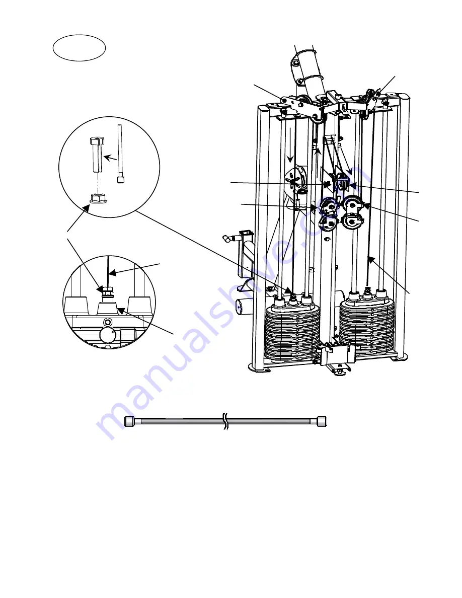 Inspire Dual Lat/Row Assembly & Operation Manual Download Page 15