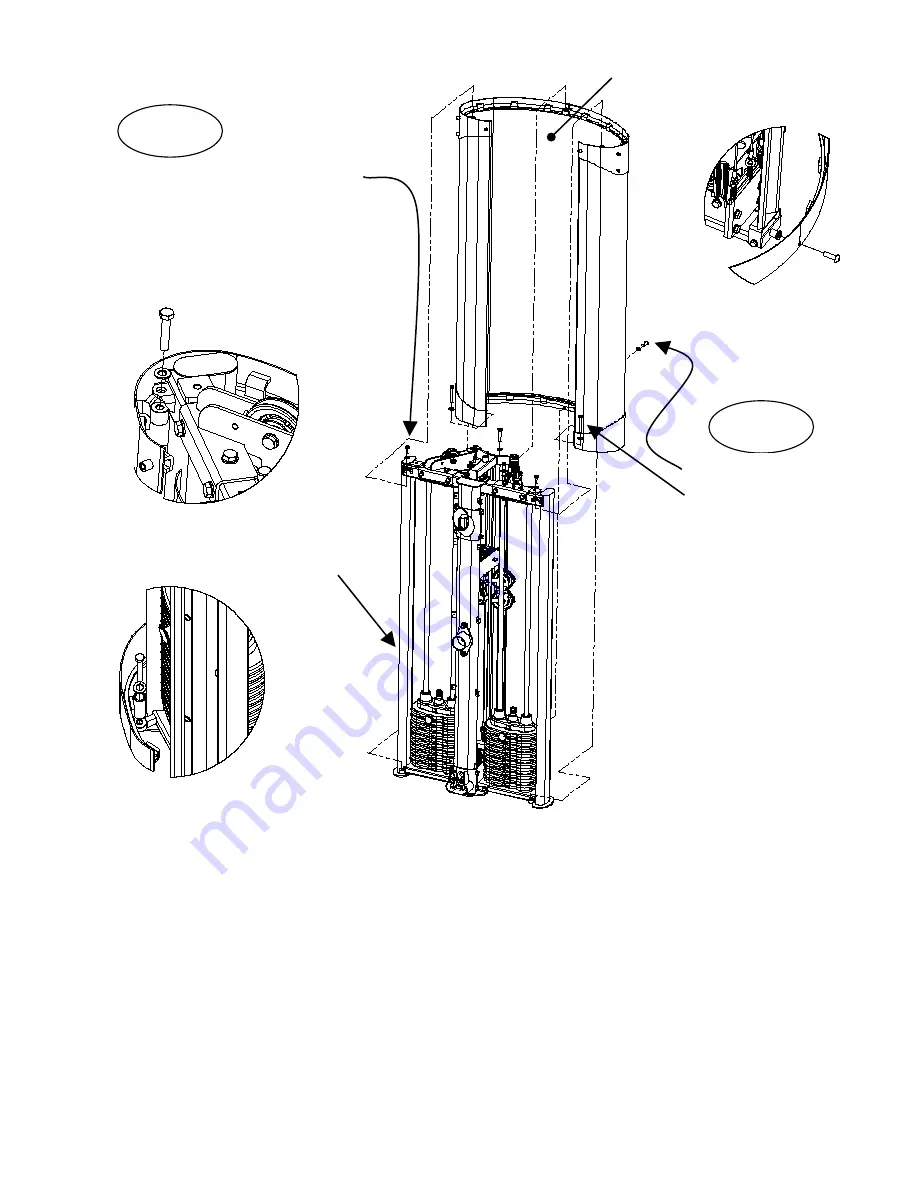 Inspire Dual Lat/Row Assembly & Operation Manual Download Page 21