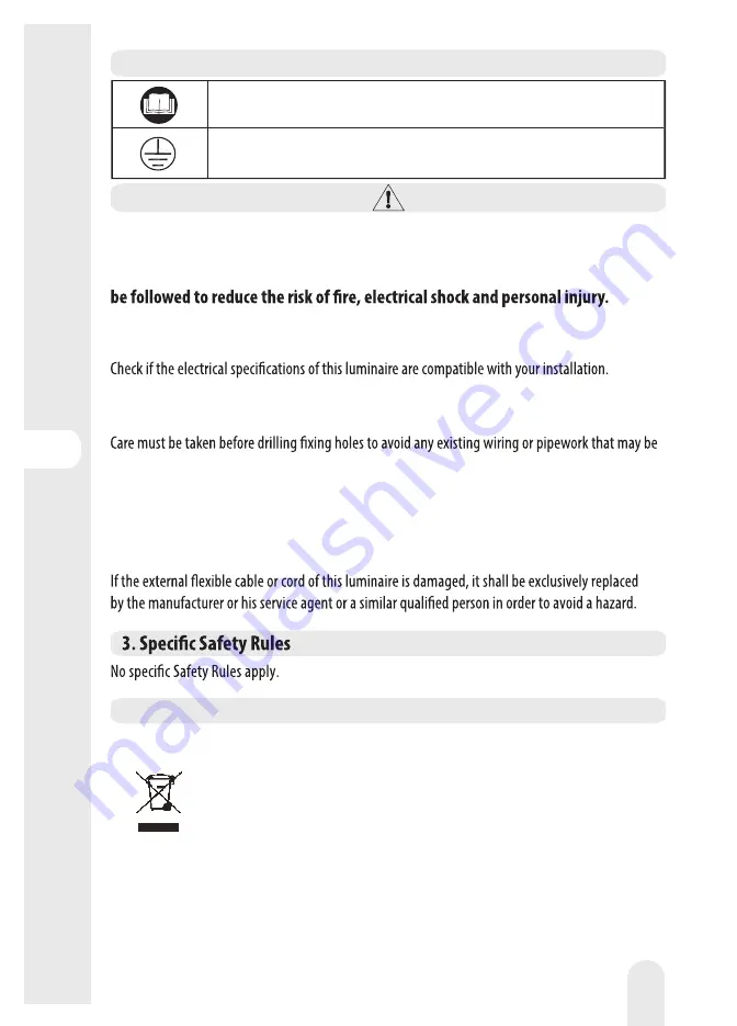 Inspire QUITO Assembly, Use, Maintenance Manual Download Page 20