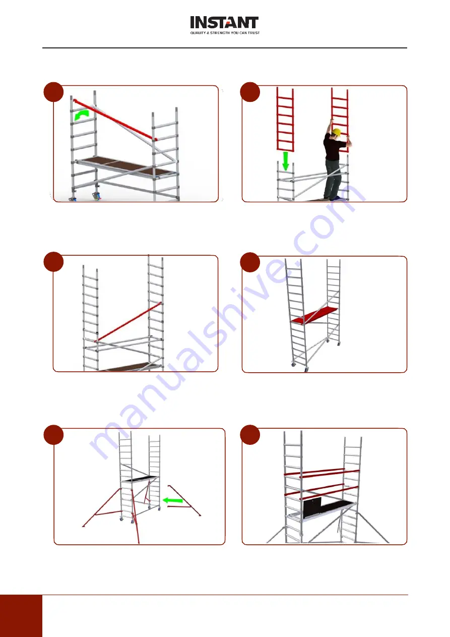 Instant Upright Span 300 Series Скачать руководство пользователя страница 17