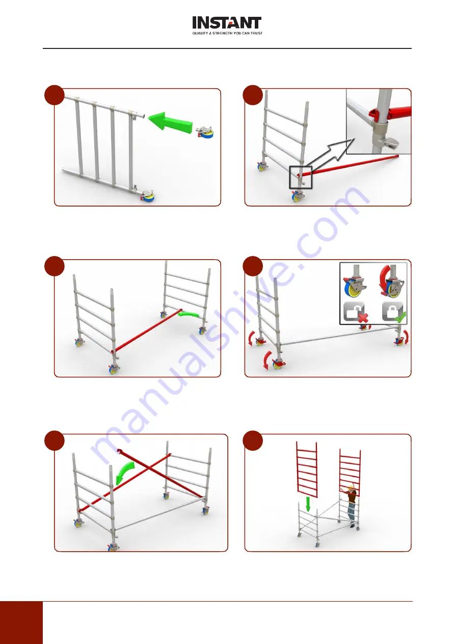 Instant Upright Span 300 Series Скачать руководство пользователя страница 25