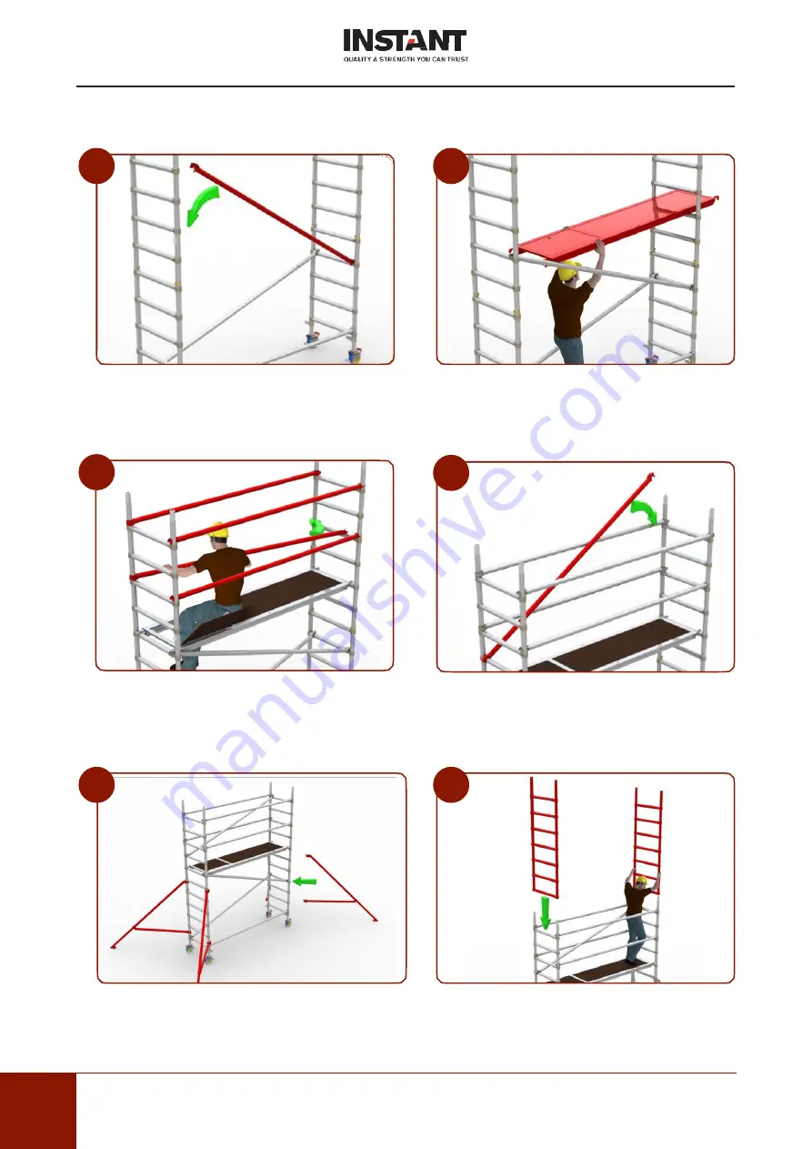 Instant Upright Span 300 Series Скачать руководство пользователя страница 34