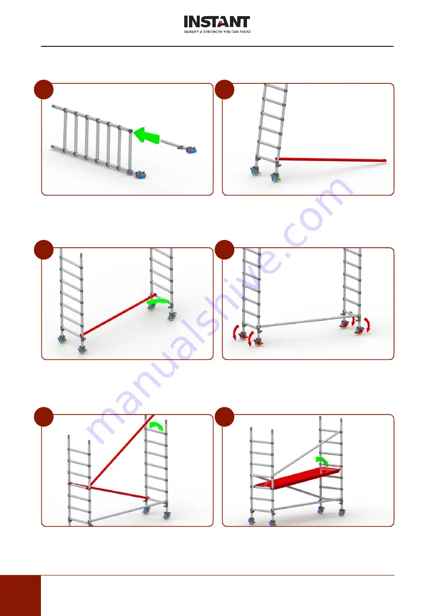 Instant Upright Span 300 Series Instruction Manual Download Page 36