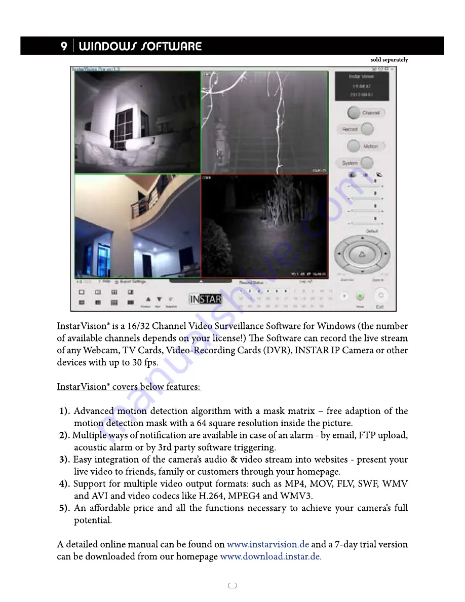 Instar IN-2908 Installation Manual Download Page 29