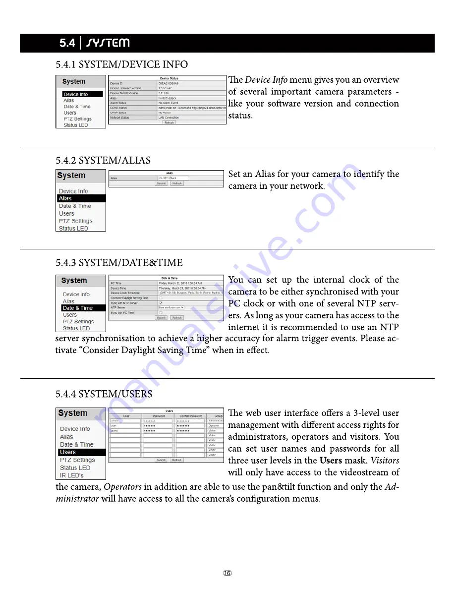 Instar IN-3010 Quick Installation Manual Download Page 18