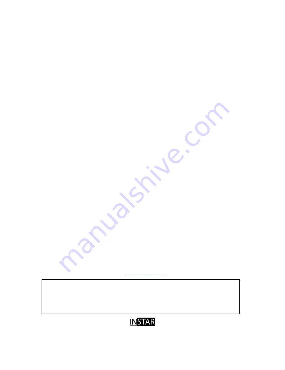 Instar IN-6012 HD User Manual Download Page 5