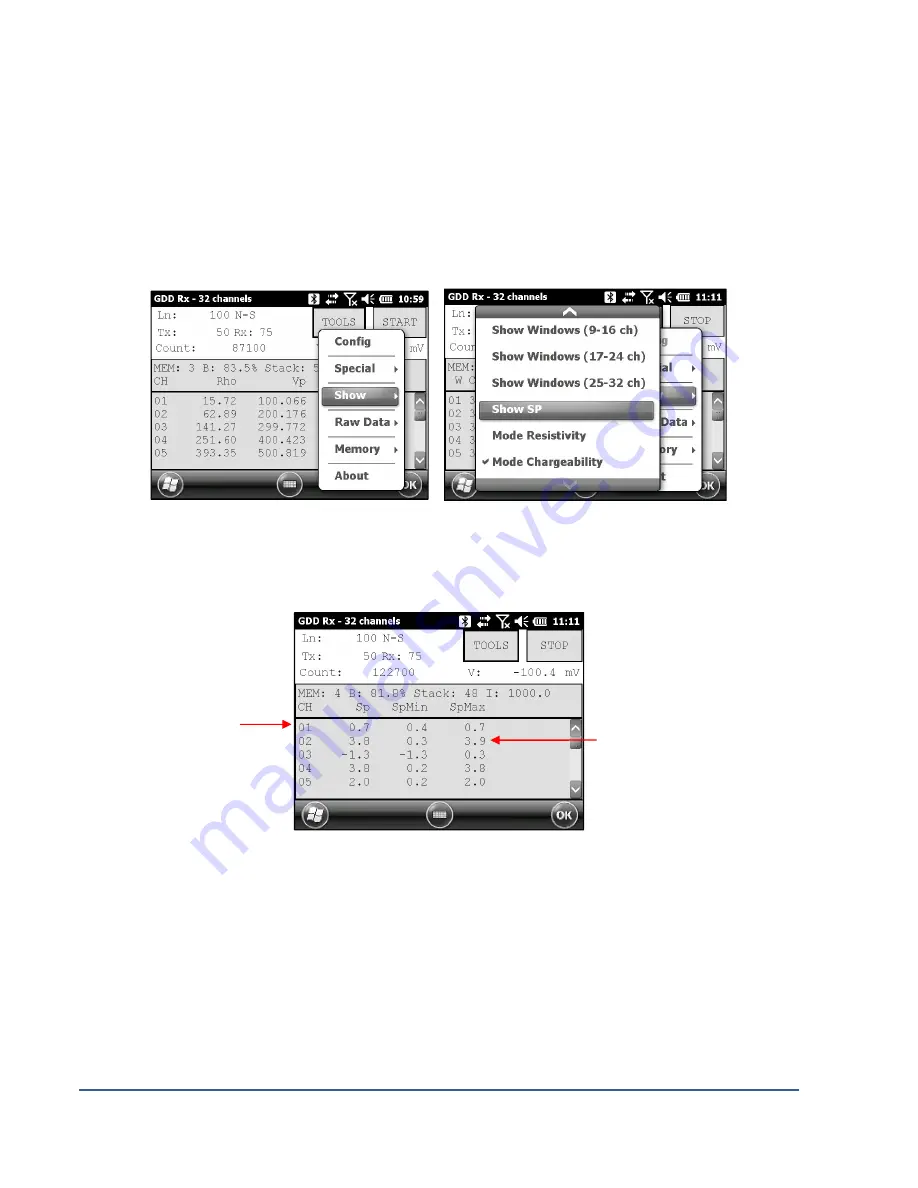 Instrumentation GDD GRx8mini Скачать руководство пользователя страница 58