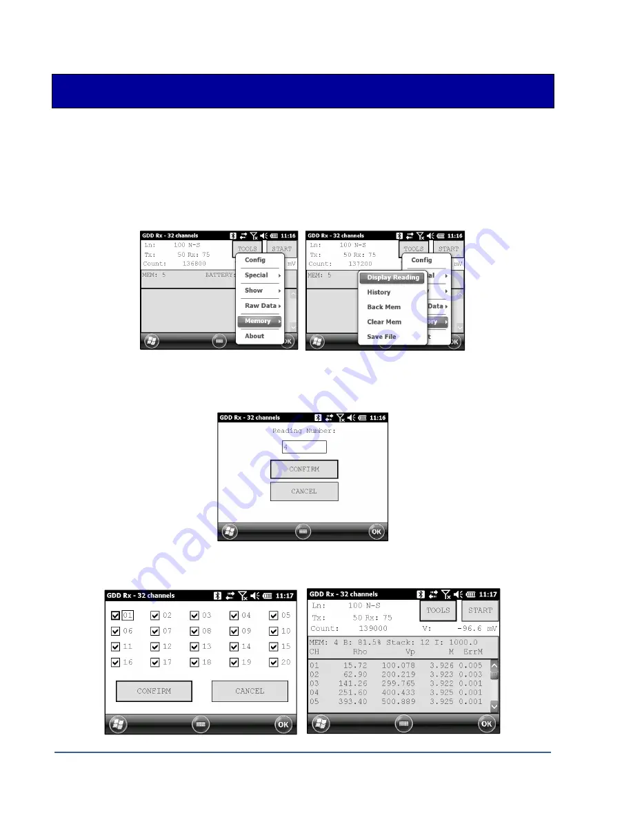 Instrumentation GDD GRx8mini Instruction Manual Download Page 65