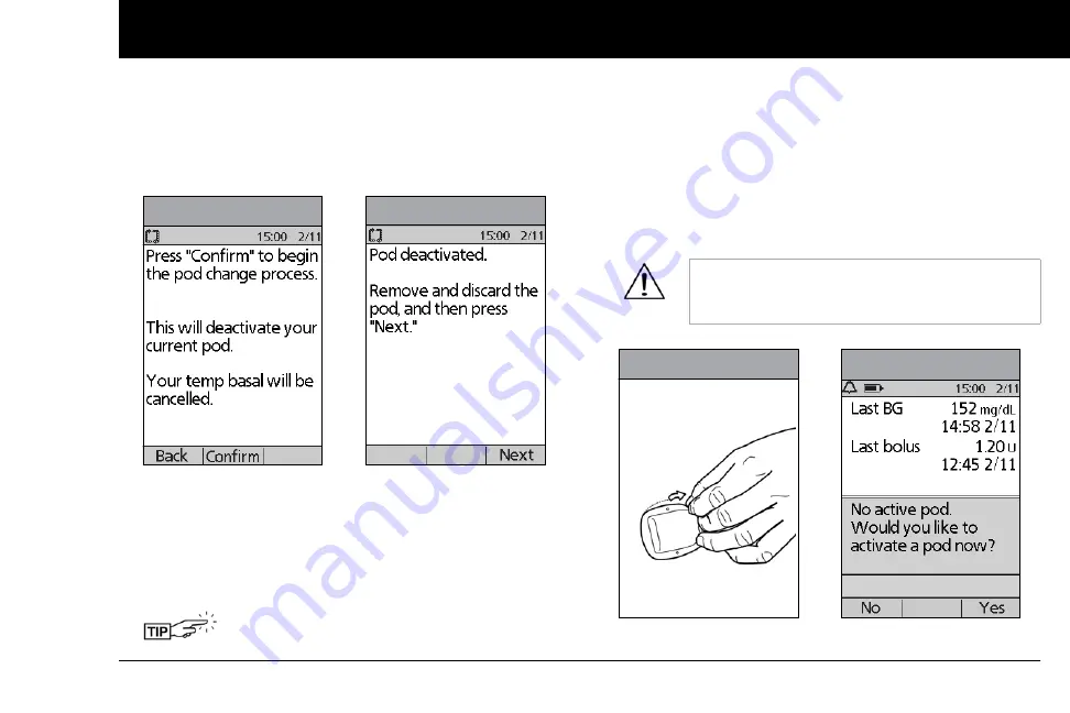 Insulet mylife OmniPod Manual Download Page 57