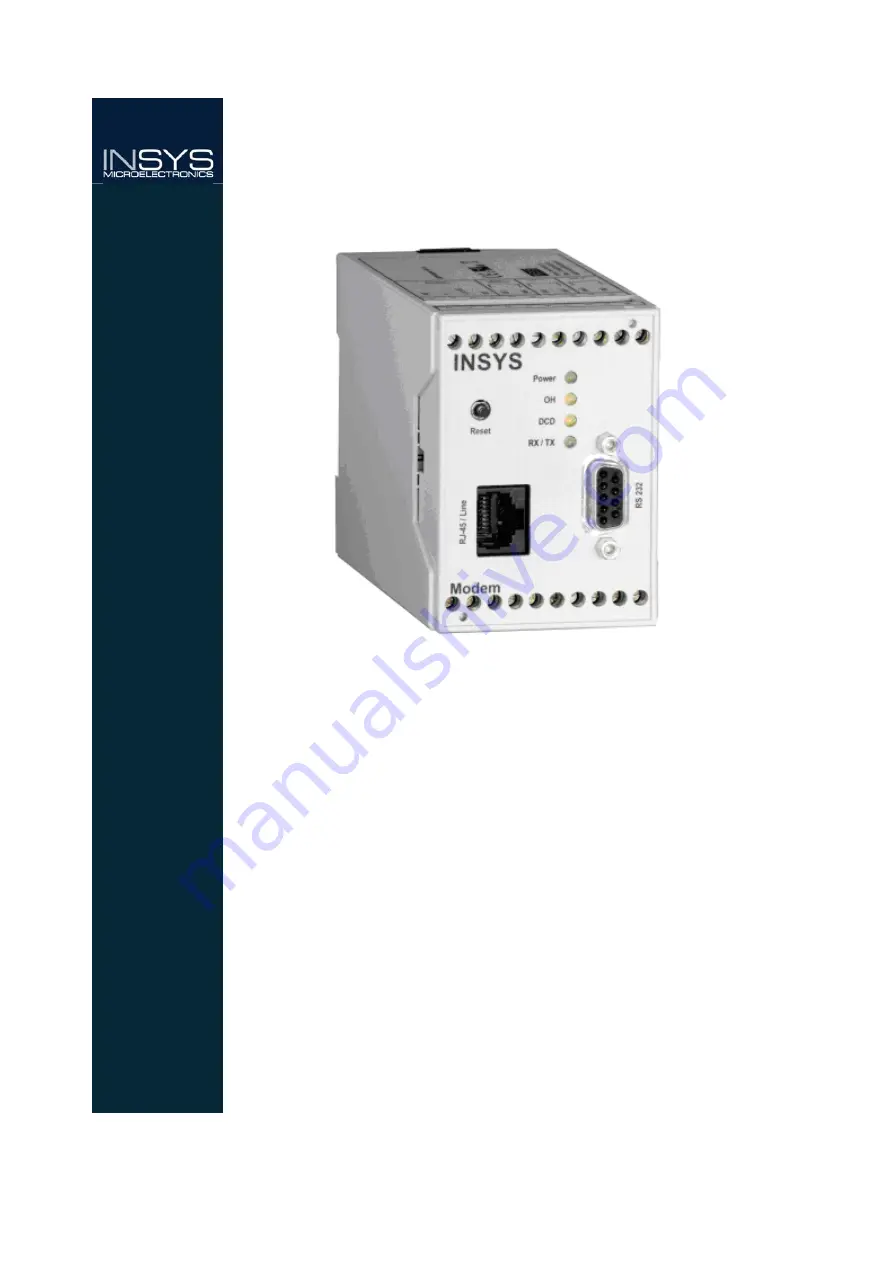 INSYS i-modul 336 LL Add-On Manual Download Page 1