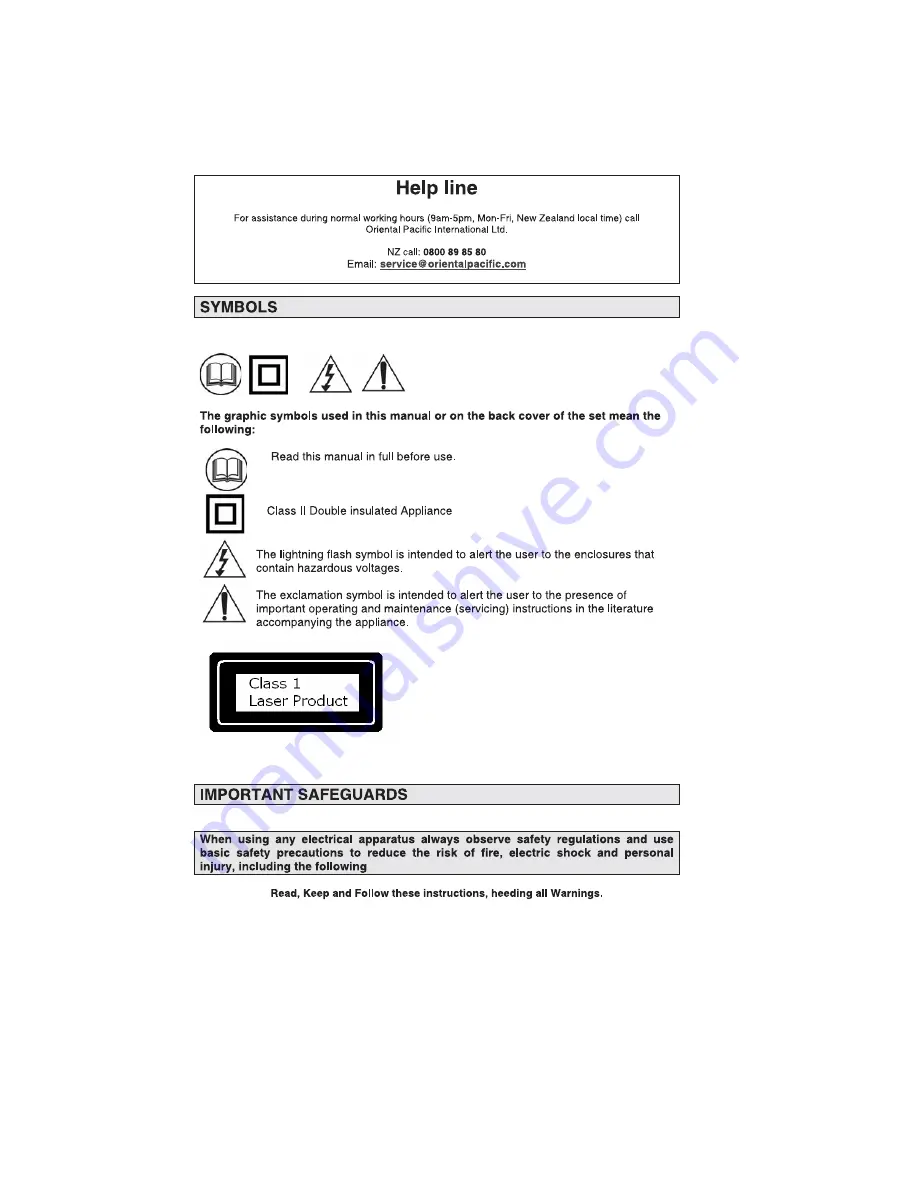 intaract OP2380 Instruction Manual Download Page 2