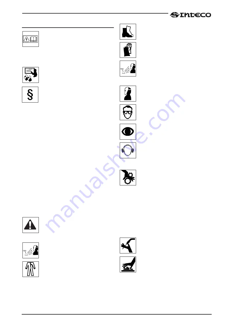 Inteco HARRIER 280 Instruction Manual Download Page 69