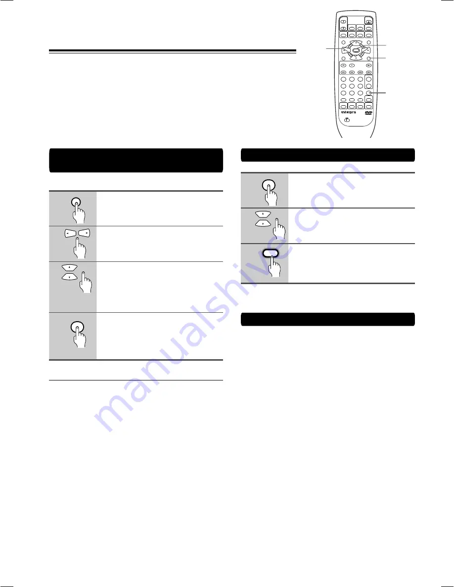 Integra DPS-5.2 Instruction Manual Download Page 54