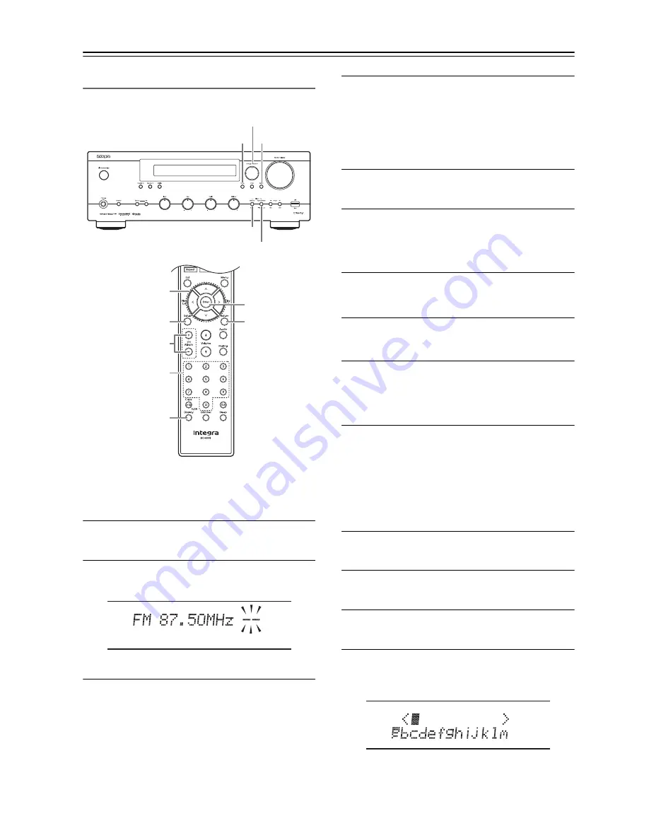 Integra DTM-40.4 Instruction Manual Download Page 24