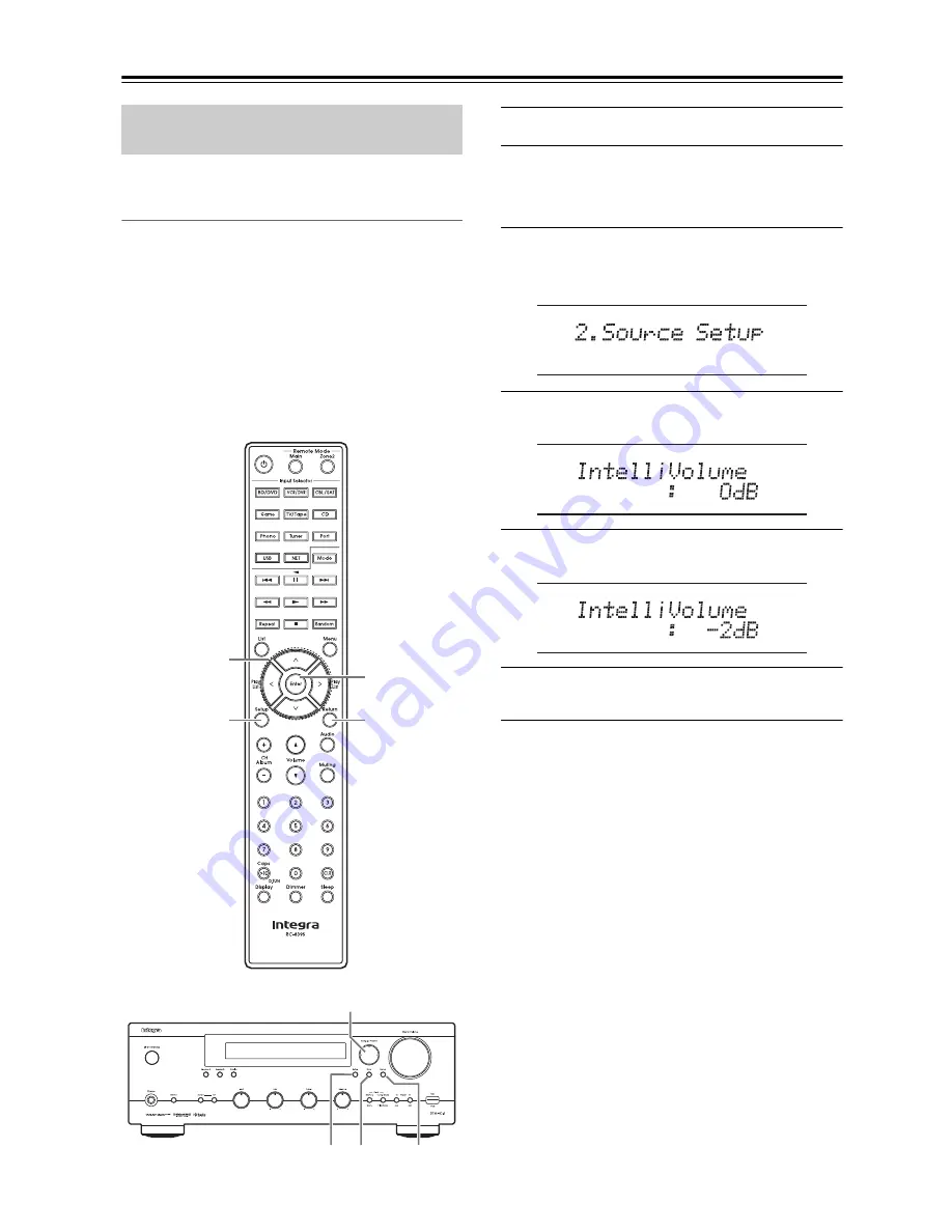 Integra DTM-40.4 Instruction Manual Download Page 40